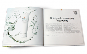 Ontwerp visual identity Dr van der Hoog - brochure