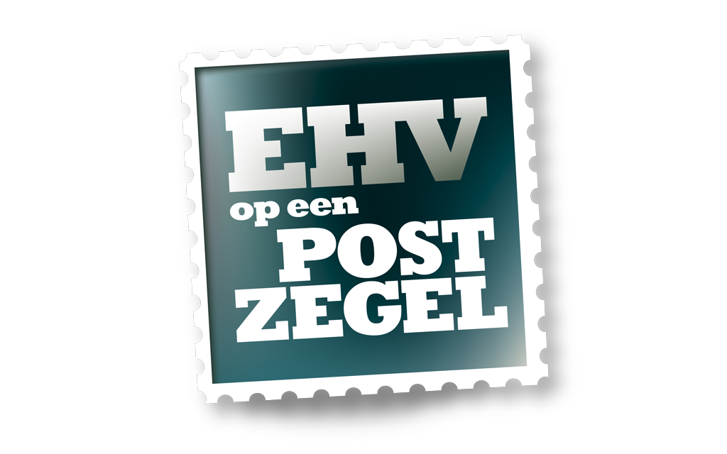Ontwerp huisstijl Eindhoven op een postzegel - logo